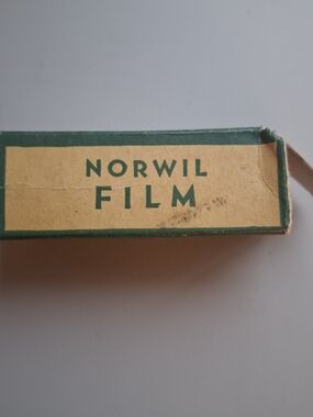 Vintage Expired Norwil Film Hi-speed Panchromatic Film Weston Speed Camera 120